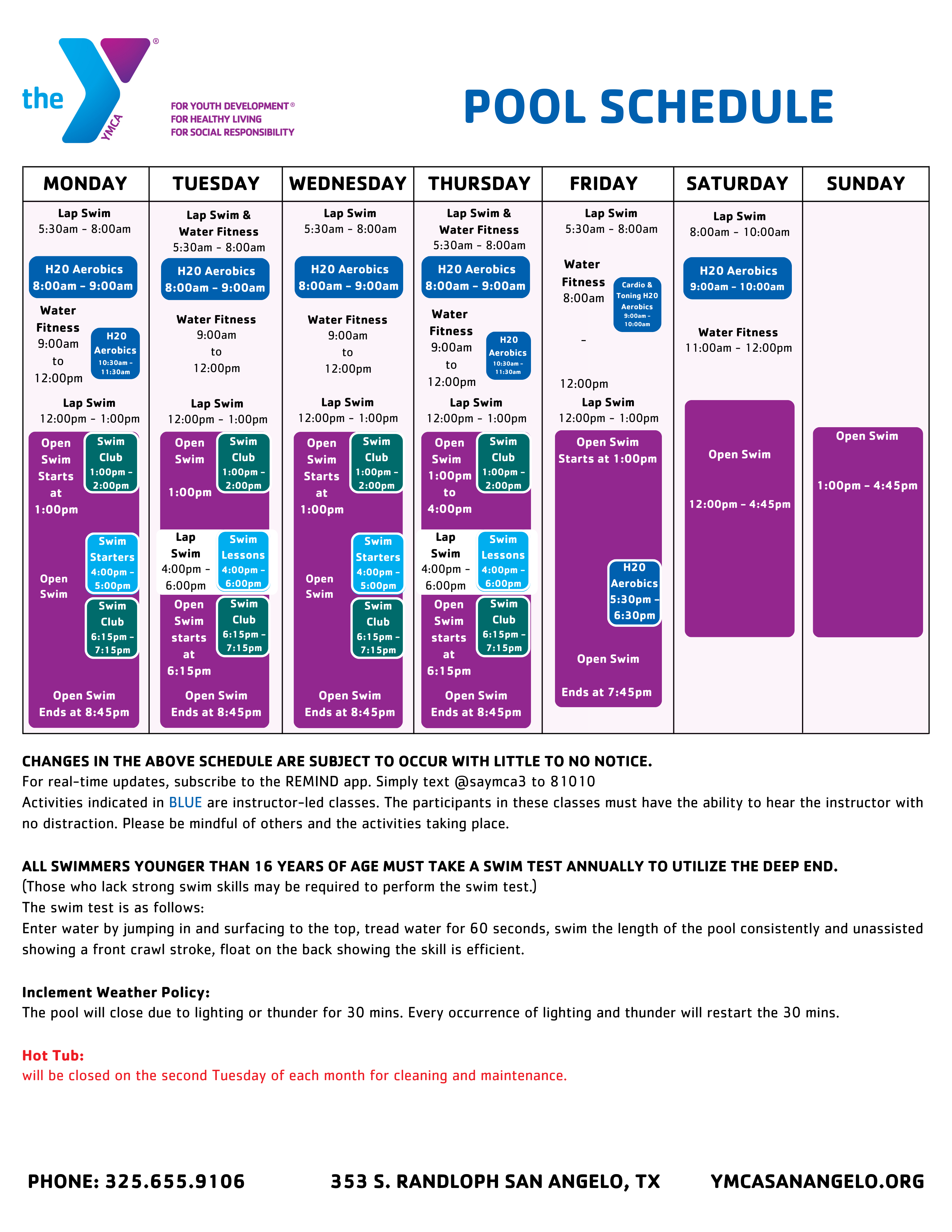 Ymca Encinitas Pool Schedule 2024 Lanny Modesty